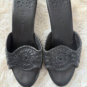 Jack Rogers Black Sandals